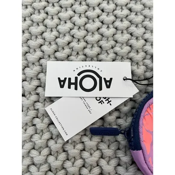 Aloha Collection• Cutie HEIPUA Sorbet on Lavender Pouch - Picture 8 of 12